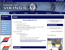 Tablet Screenshot of francishowellhockey.com